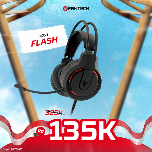 Headset Gaming Murah HQ53 FLASH