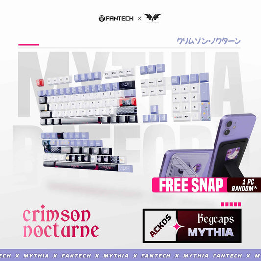Bundling Keycaps Set & Snap Special Collaboration Fantech x Mythia