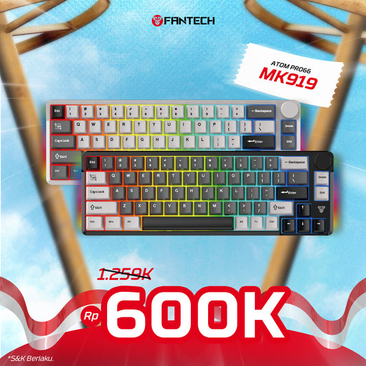 ATOM PRO66 MK919 - Keyboard Gaming Terbaik