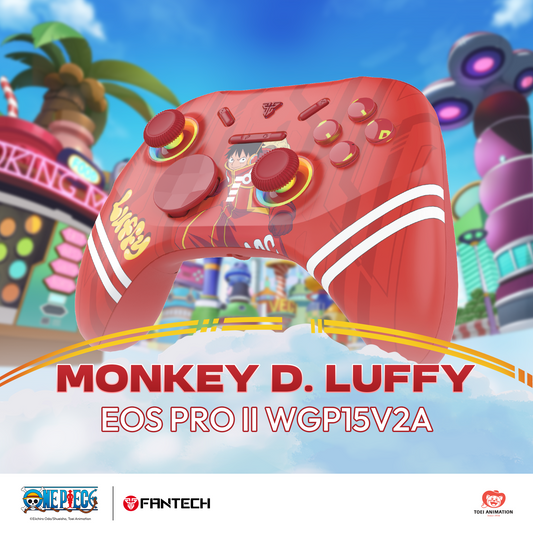 FANTECH x ONEPIECE EXCLUSIVE COLLABORATION GAMEPAD EGGHEAD EOS PRO WGP15V2A Limited Edition Luffy