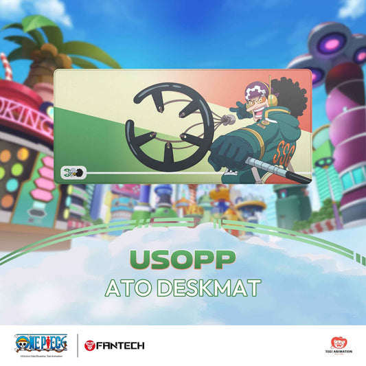 FANTECH x ONEPIECE EXCLUSIVE COLLABORATION EGGHEAD ATO MP905 DESKMAT Limited Edition Usop View