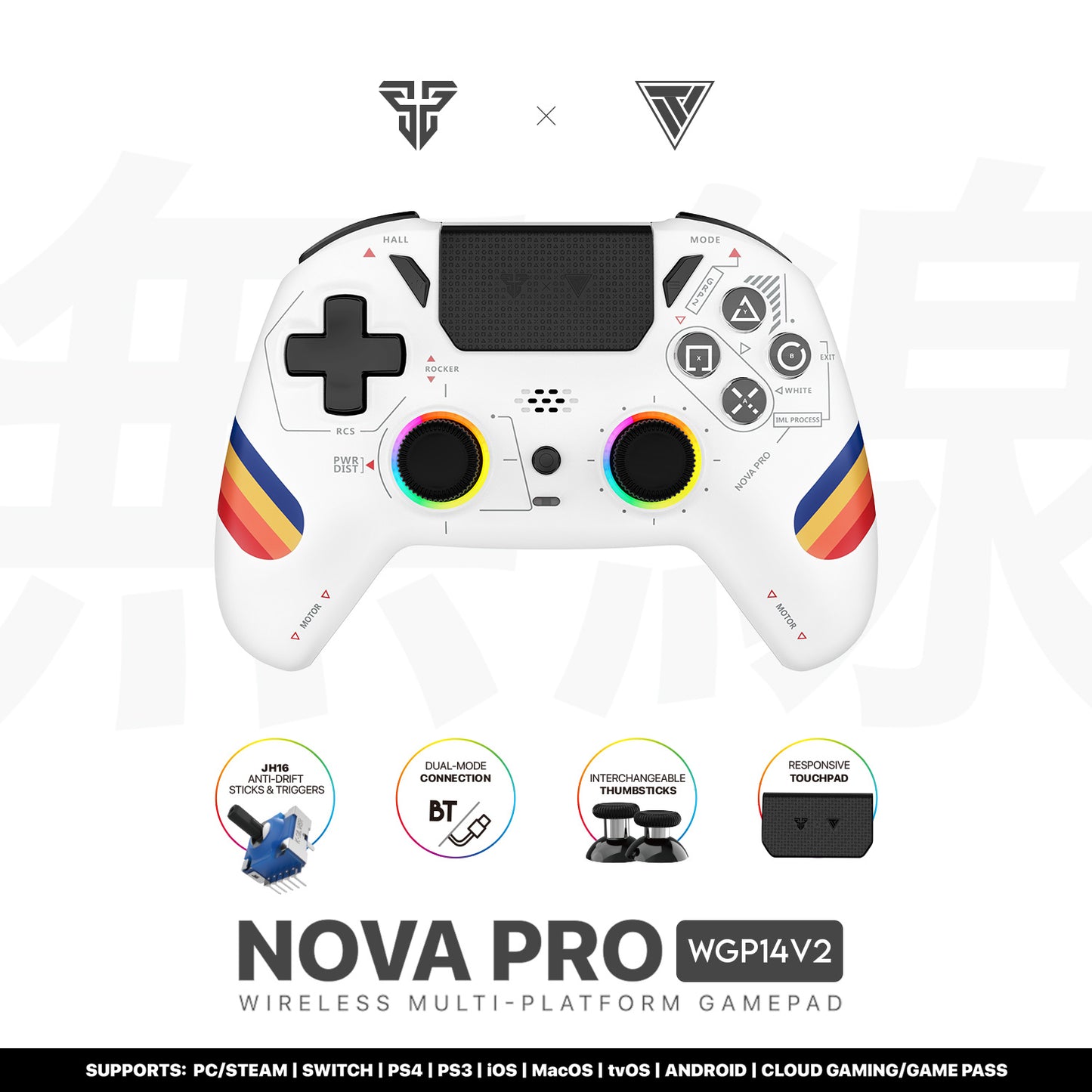 Gamepad WGP14V2 NOVA PRO Anti-Drift
