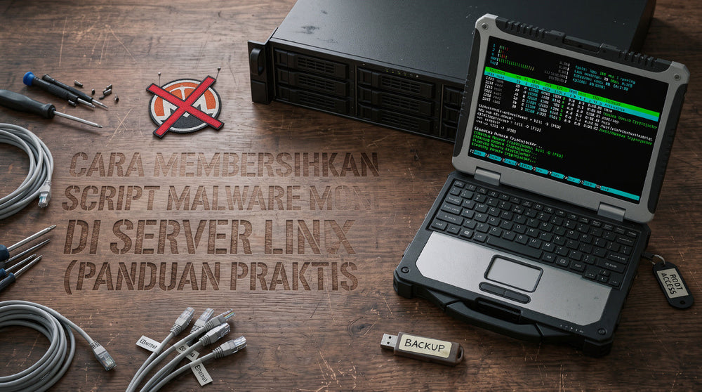 Cara Membersihkan Script Malware Monero di Server Linux (Panduan Praktis)