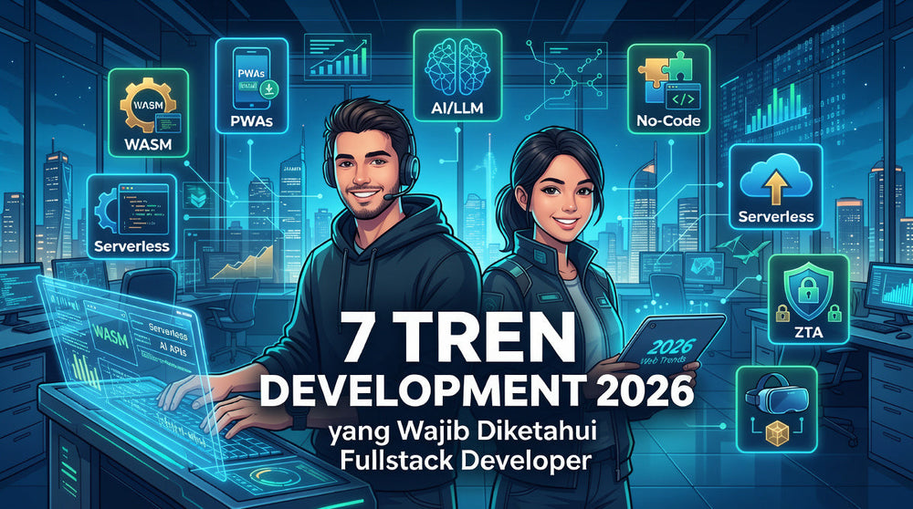 7 Tren Web Development 2026 yang Wajib Diketahui Fullstack Developer.