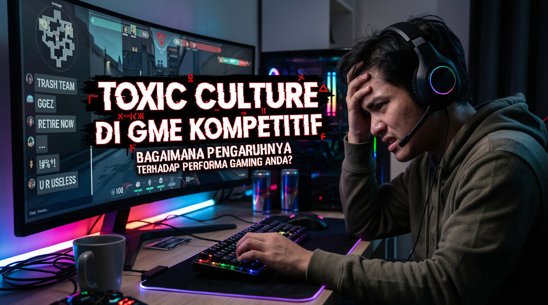 Toxic Culture di Game Kompetitif: Bagaimana Pengaruhnya Terhadap Performa Gaming Anda?