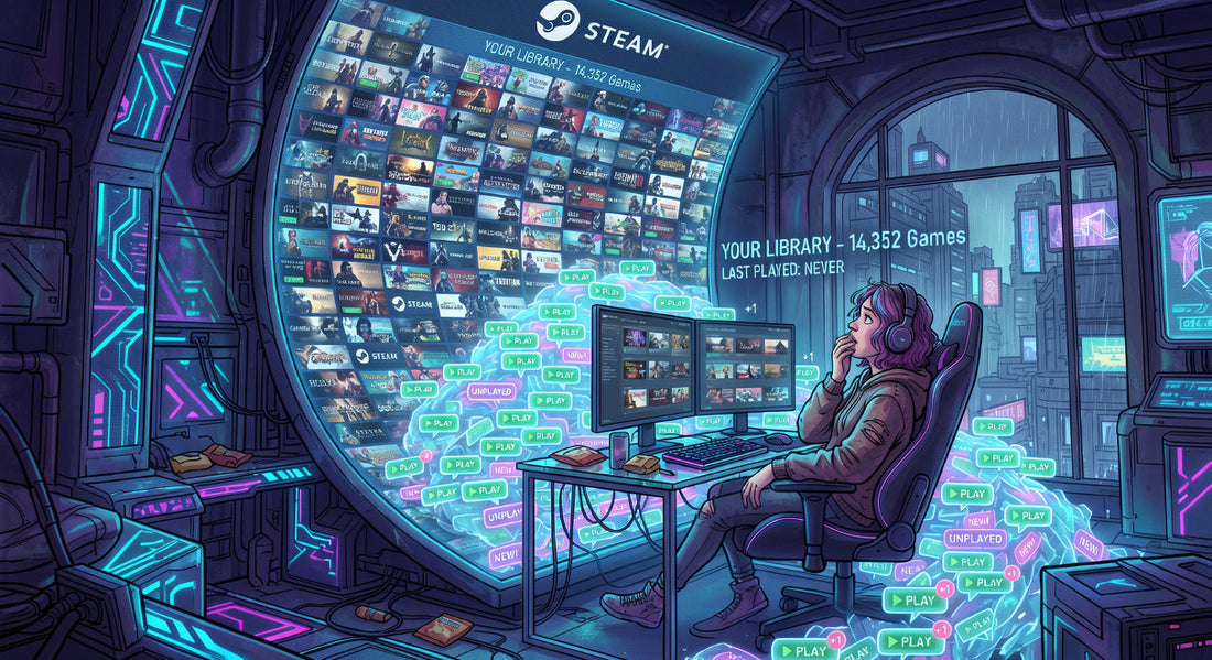 Kenapa Kita Terus Membeli Game di Steam Tapi Tidak Pernah Memainkannya? Fenomena Backlog di 2026