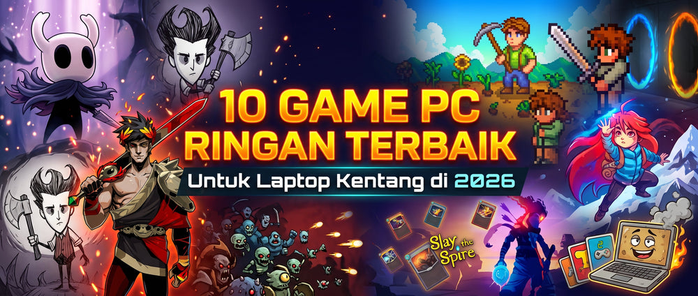 10 Game PC Ringan Terbaik untuk "Laptop Kentang" di 2026