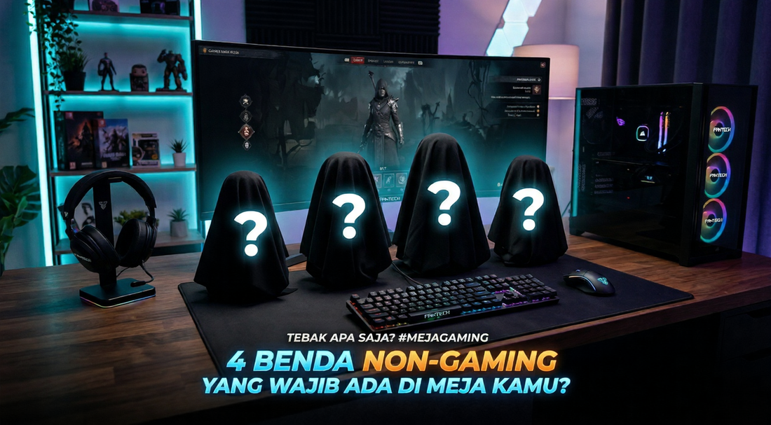 5 Benda Non-Gaming yang Ternyata Wajib Ada di Meja Gaming Kamu