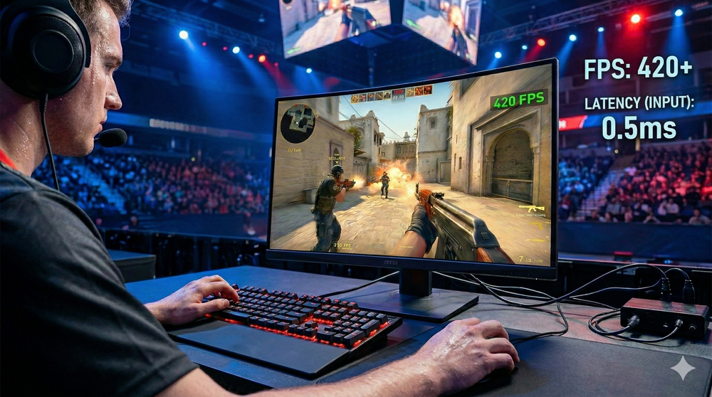 Dilema Latensi: Mengapa Pro Player Masih Ragu Menggunakan Monitor 4K?