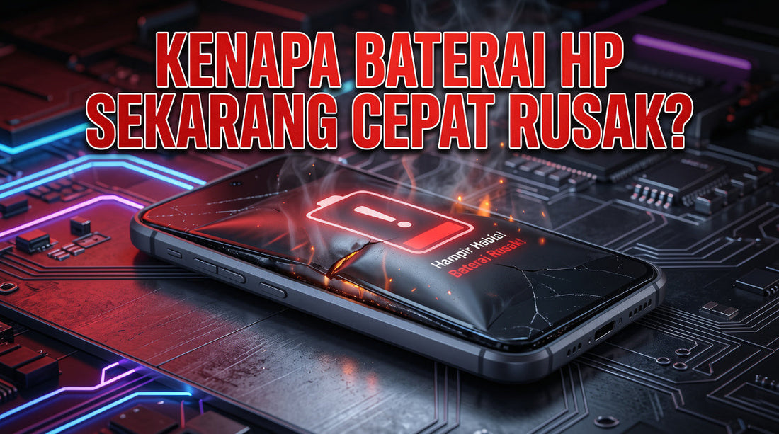 Kenapa Baterai HP Sekarang Cepat Rusak? Hindari 5 Kebiasaan Buruk Ini