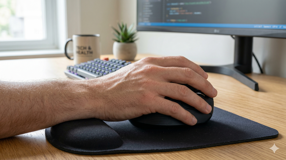 Sering Nyeri Pergelangan Tangan? Mungkin Ini Saatnya Kamu Pindah ke Mouse Ergonomis.