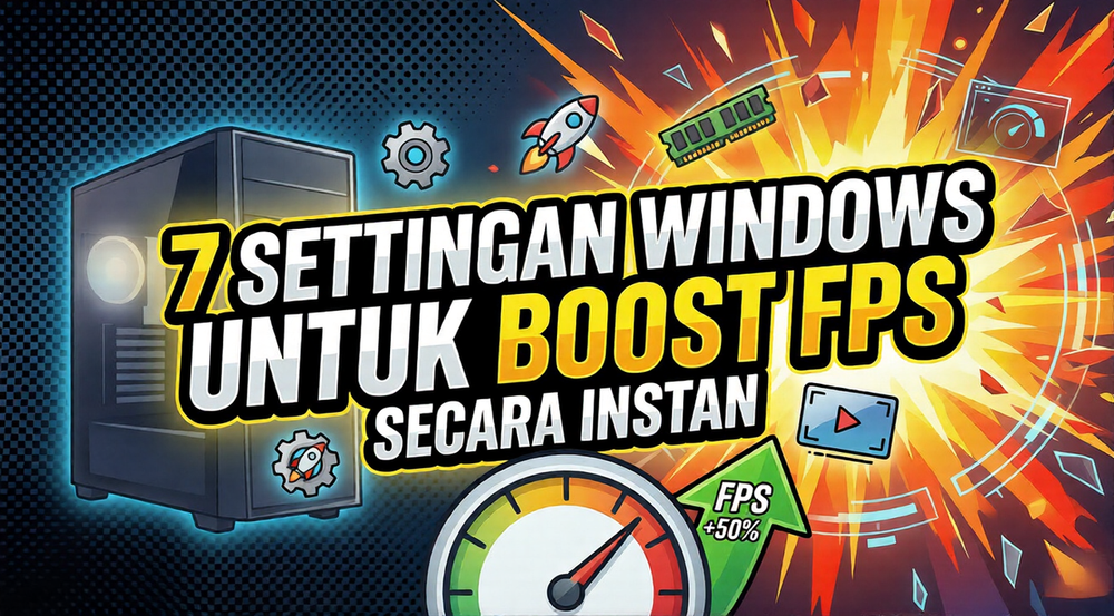 7 Settingan Windows yang Harus Kamu Ubah Sekarang untuk Boost FPS Secara Instan