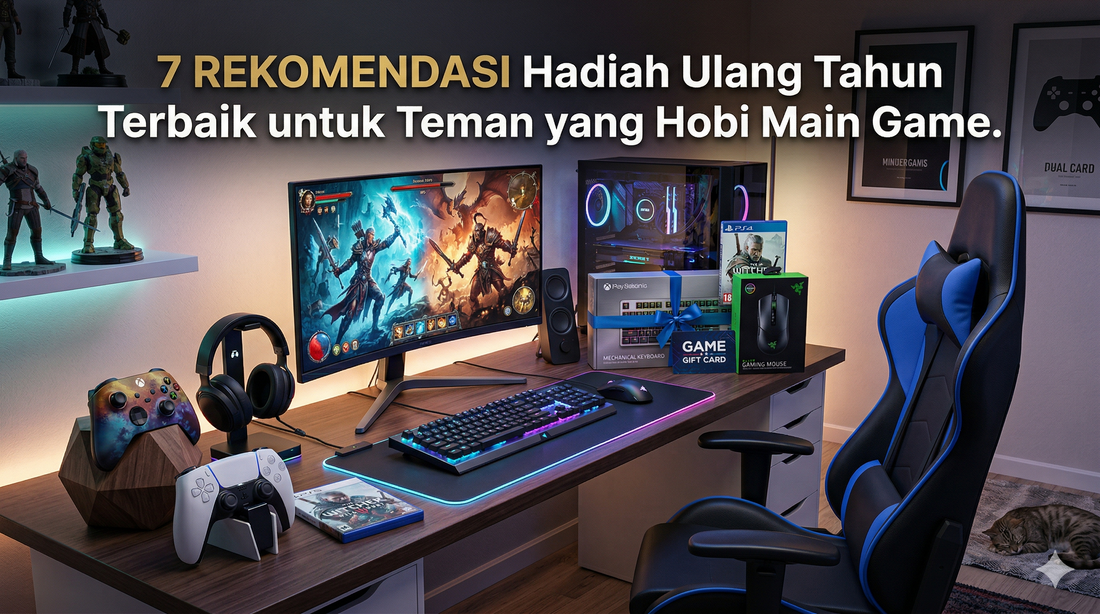 7 Rekomendasi Hadiah Ulang Tahun Terbaik untuk Teman yang Hobi Main Game.