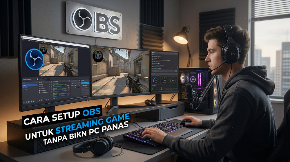 Cara Setup OBS untuk Streaming Game Tanpa Bikin PC Panas