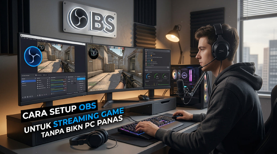 Cara Setup OBS untuk Streaming Game Tanpa Bikin PC Panas