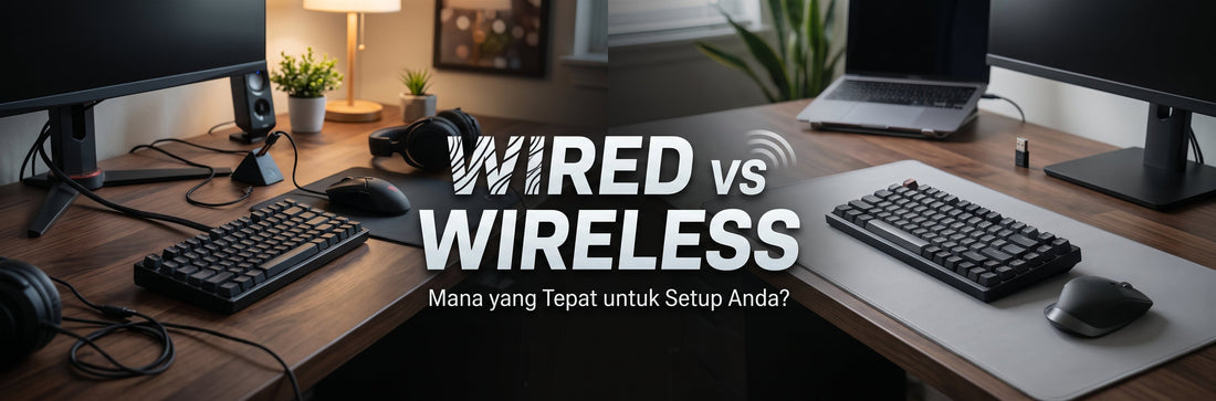 Wired vs Wireless Gear Mana yang Tepat untuk Setup Anda?