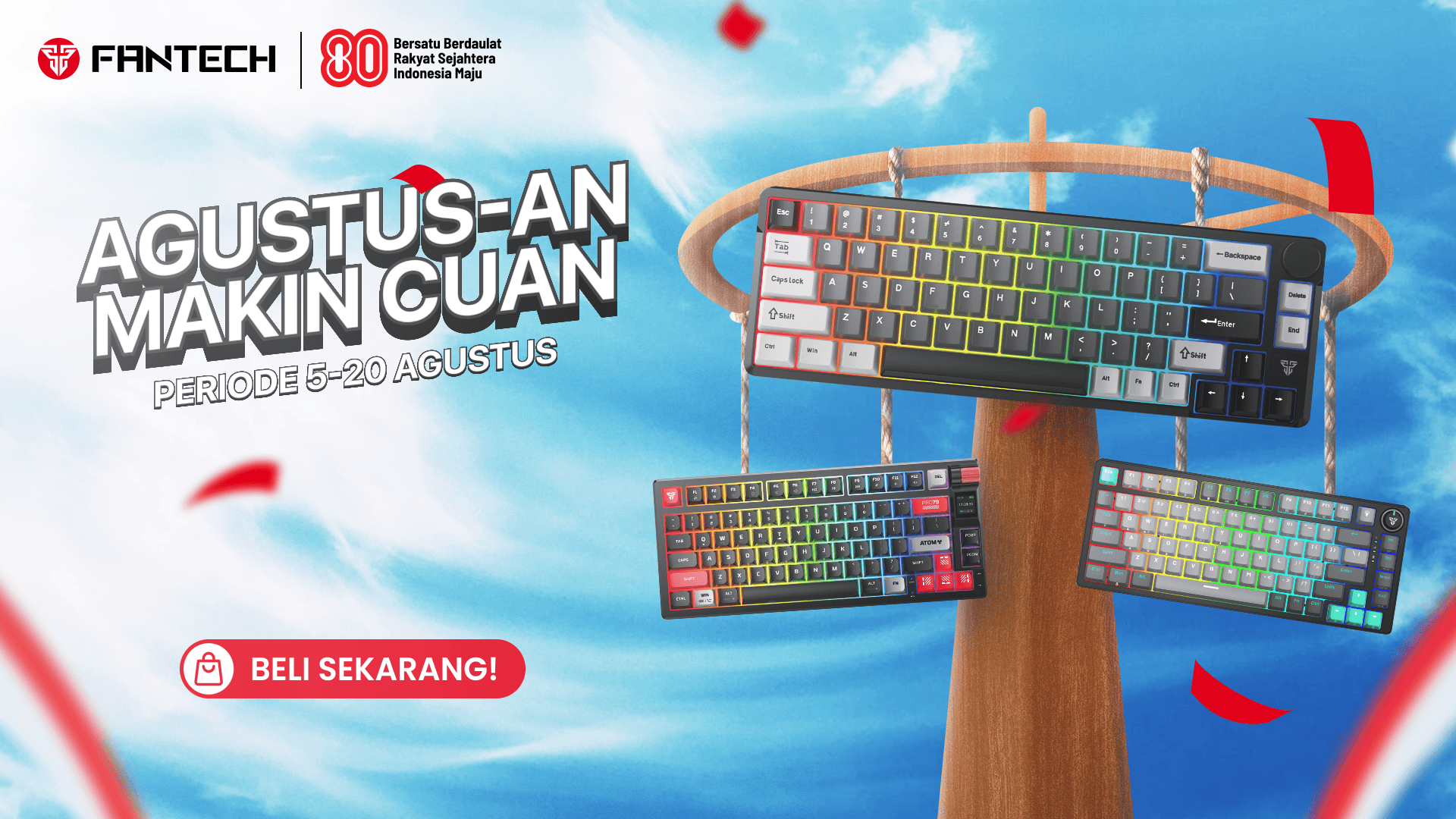 AGUSTUS-AN MAKIN CUAN