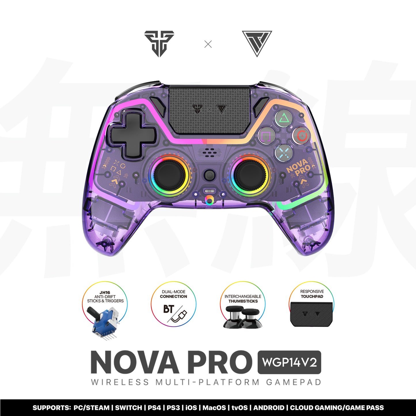 Gamepad WGP14V2 NOVA PRO Anti-Drift