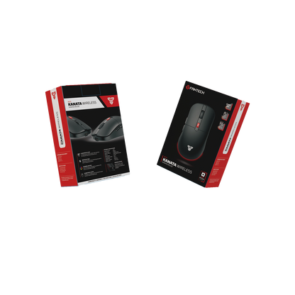Fantech KANATA WIRELESS Mouse Gaming Wireless RGB Macro WG9 WG9s DPI 12.000 - Fantech Indonesia
