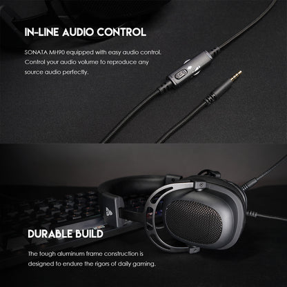 Fantech SONATA MH90 Headset Gaming Multiplatform FREE SPLITTER