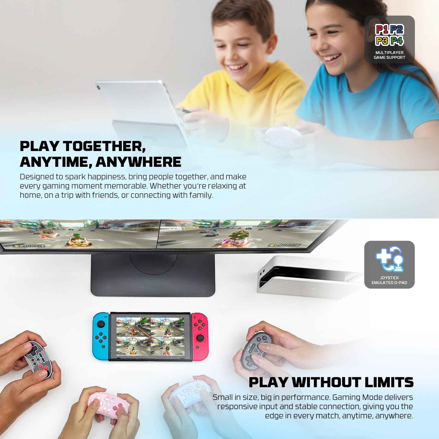 FANTECH POCKET SIZE MINI GAMEPAD WIRELESS EOS MINI WGP17