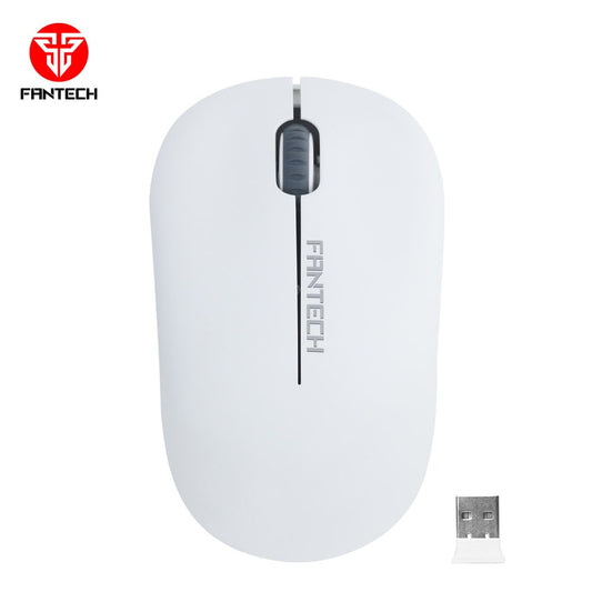 FANTECH MOUSE WIRELESS OFFICE MOUSE W188 - Putih - Fantech Indonesia