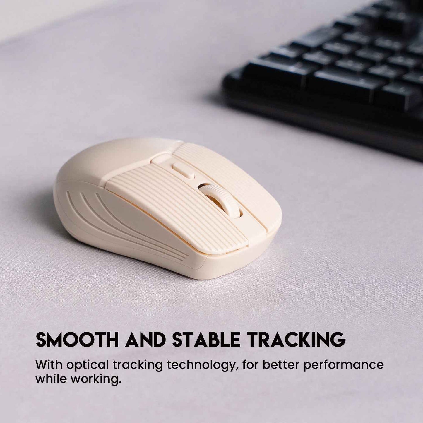 FANTECH GO W605 Wireless Mouse Ringan Portable Plug & Play Nano Receiver DPI 1600 Optical Tracking Hemat Energi