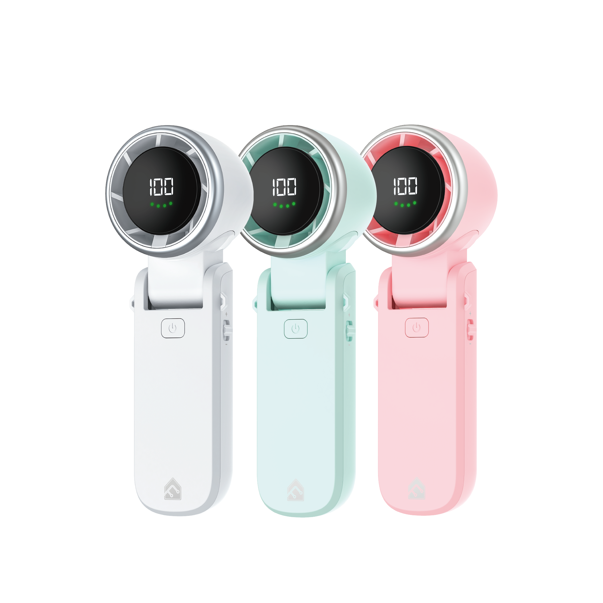 Fantech Life Portable Cooler PAC3 - Kipas Mini 13000 RPM, 100 Speed Adjustment, LCD Display, Powerful Airflow - Fantech Indonesia