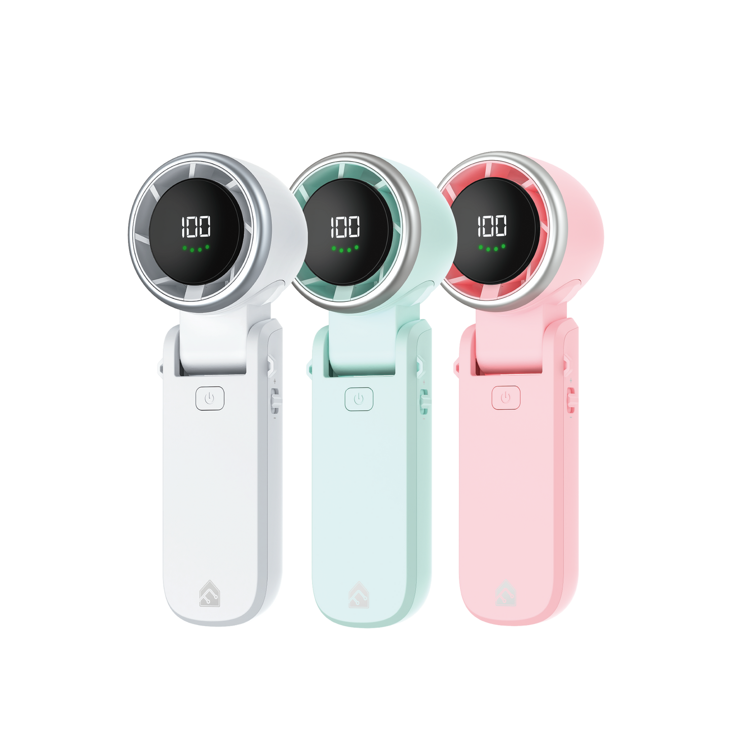 Fantech Life Portable Cooler PAC3 - Kipas Mini 13000 RPM, 100 Speed Adjustment, LCD Display, Powerful Airflow - Fantech Indonesia