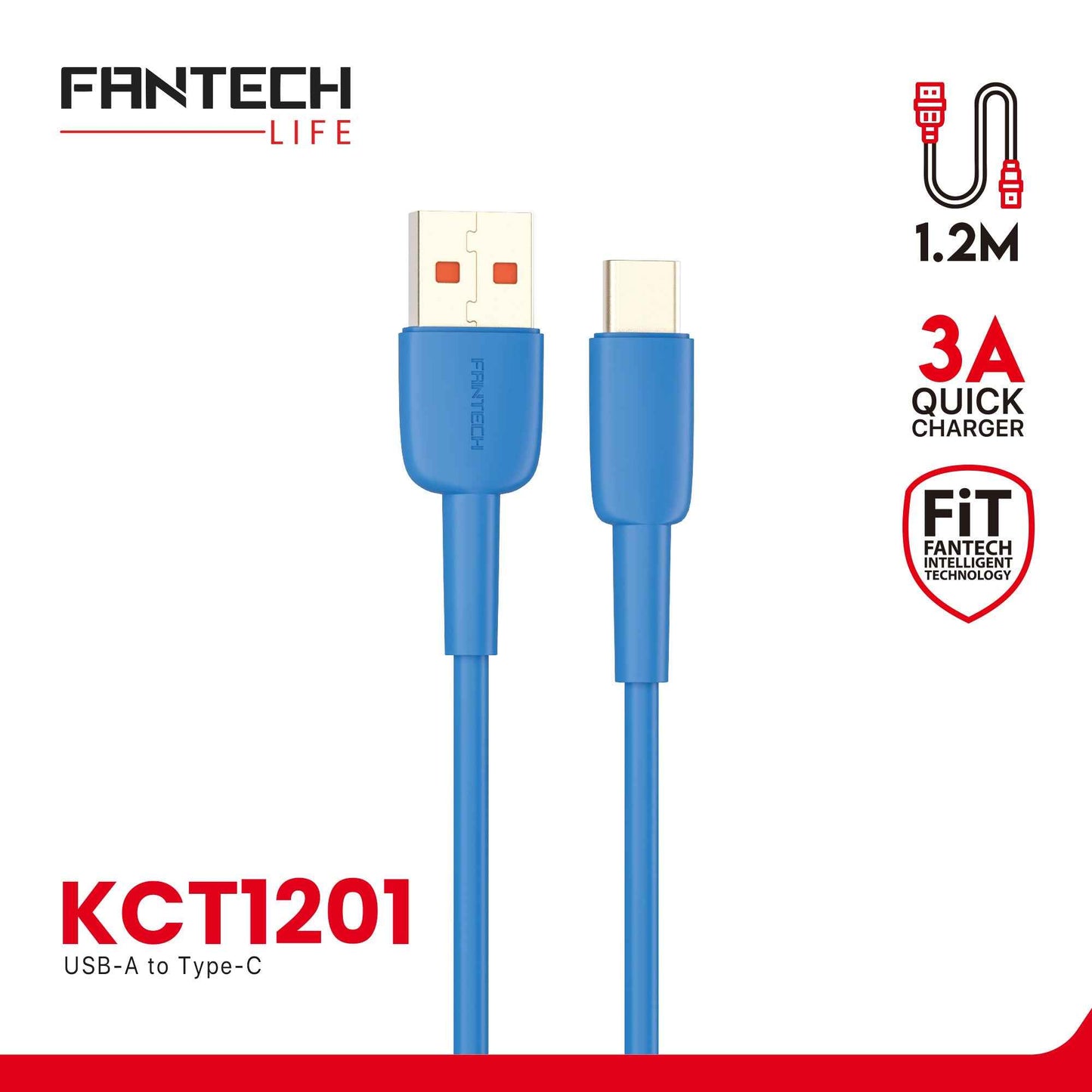 Kabel Charger Fantech KCT1201