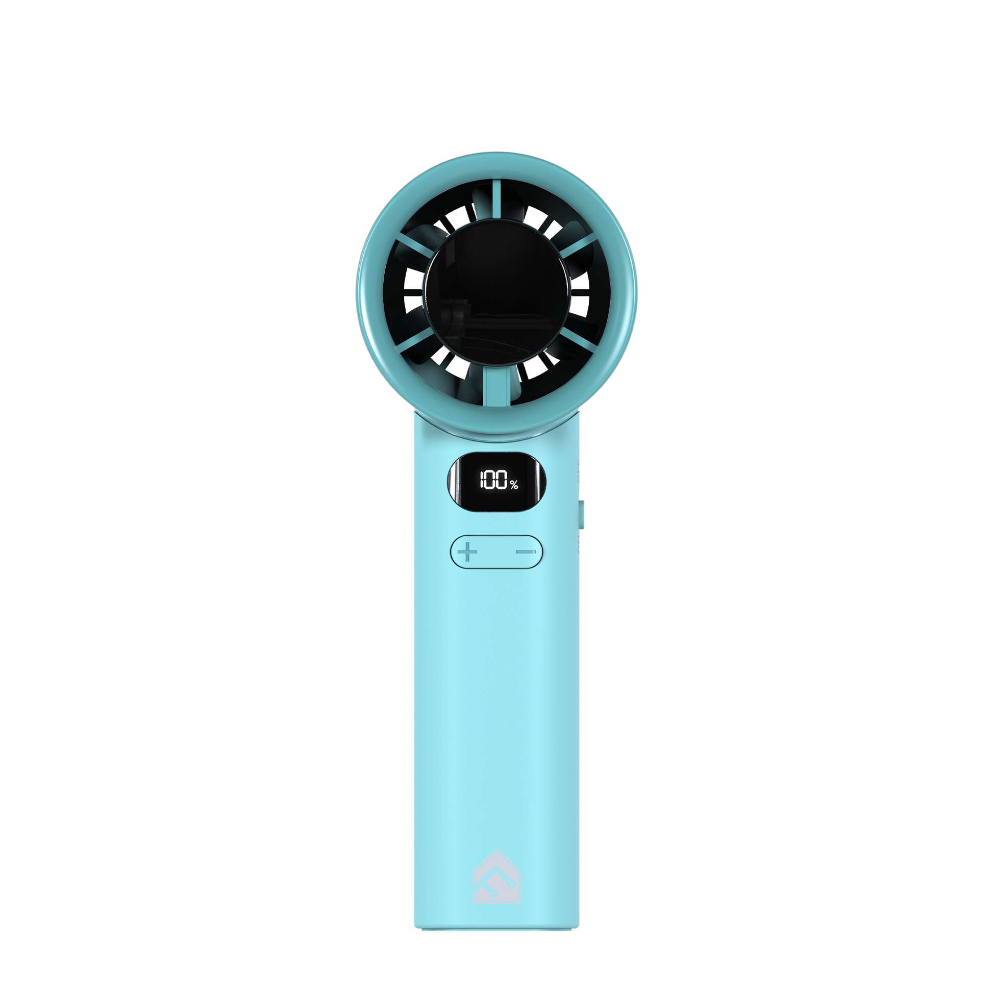 Fantech Life Portable Cooler PAC2 - Mini Handheld Fan, Powerful Airflow, 120-Speed Adjustment, LCD Display - Fantech Indonesia