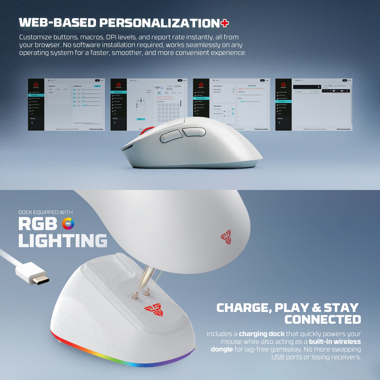 Fantech YARI PRO WG14P Mouse Gaming Fantech