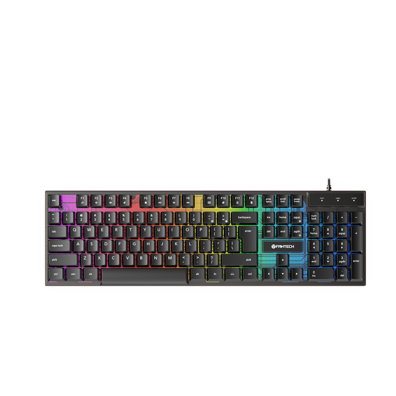 Fantech 5 in 1 Combo Gaming Keyboard Mouse Headset Mousepad P51
