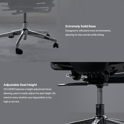 Fantech Kursi Kantor Kerja Jaring Premium Office Chair OCA259S