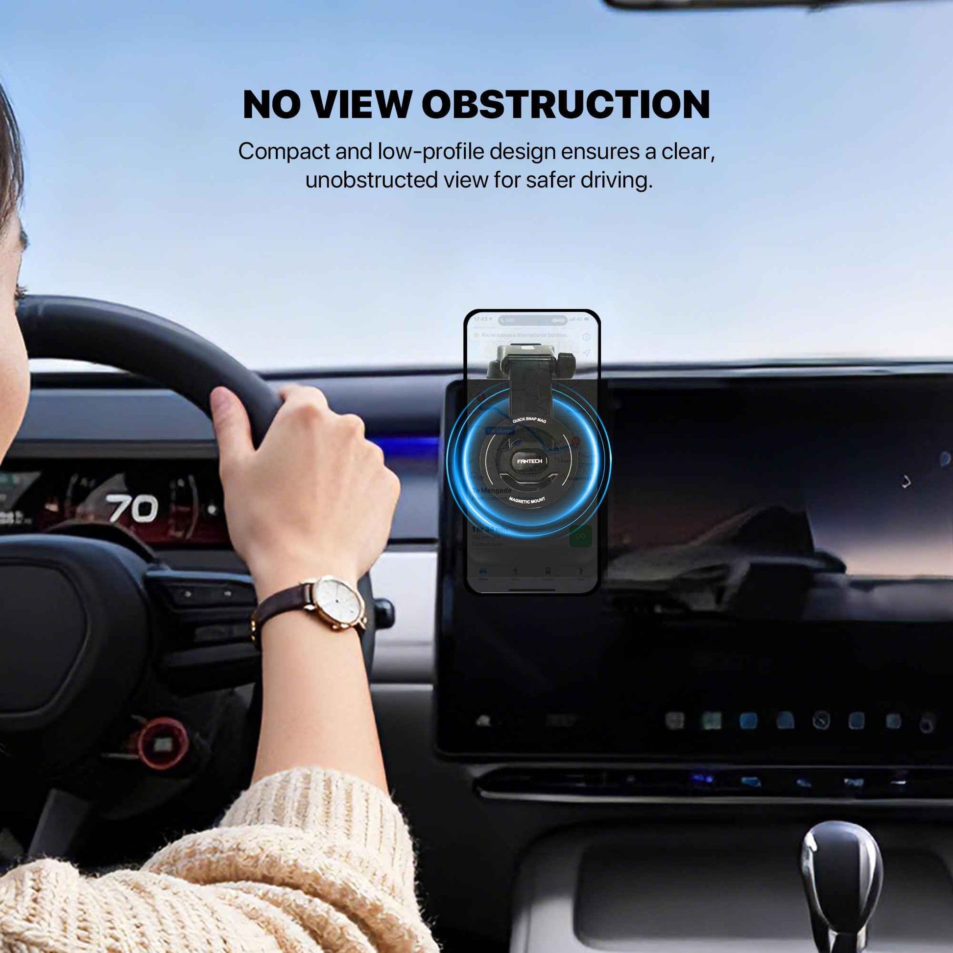 Fantech Magnetic Car Phone Holder FCH02