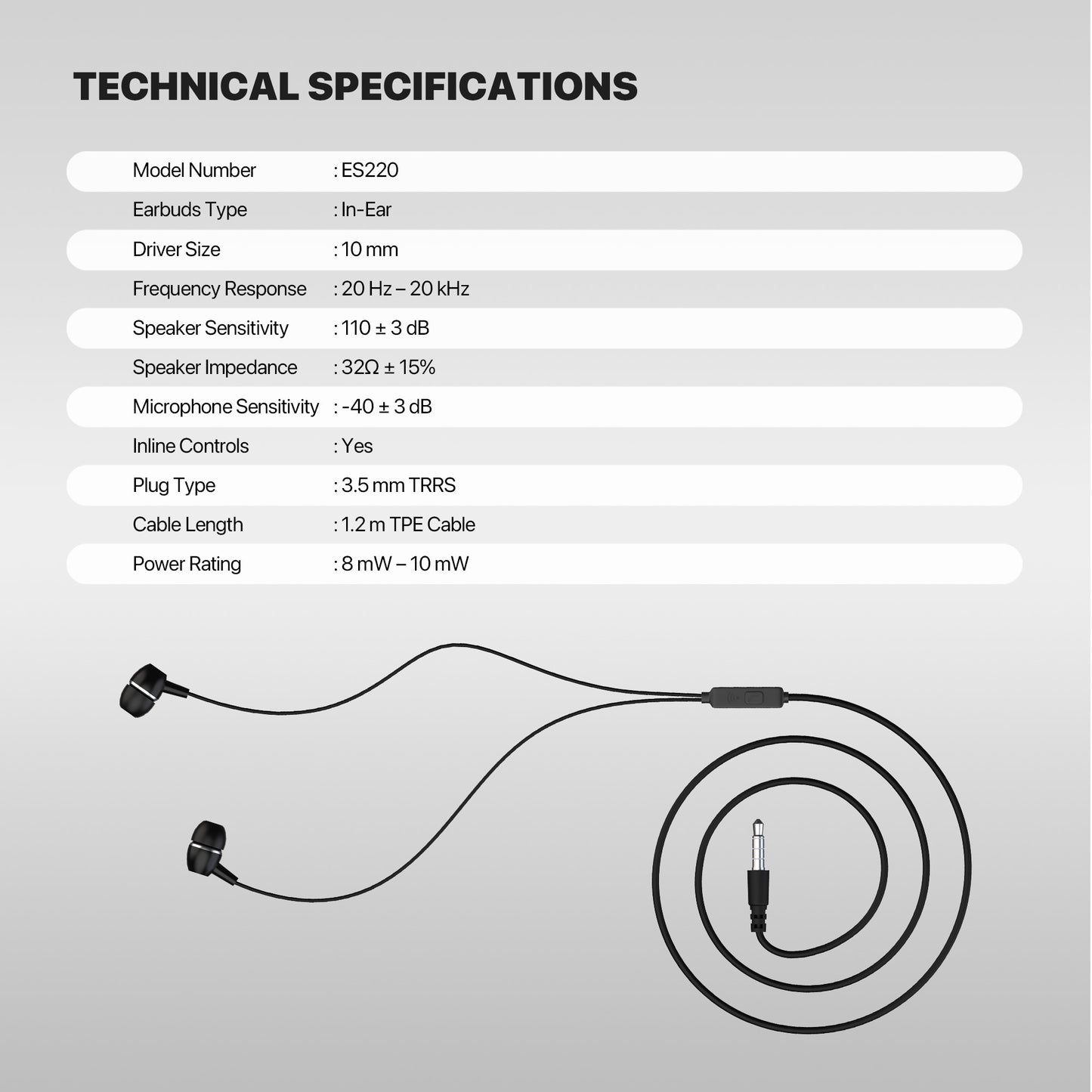 FANTECH LINK PODS ES220 EARBUDS