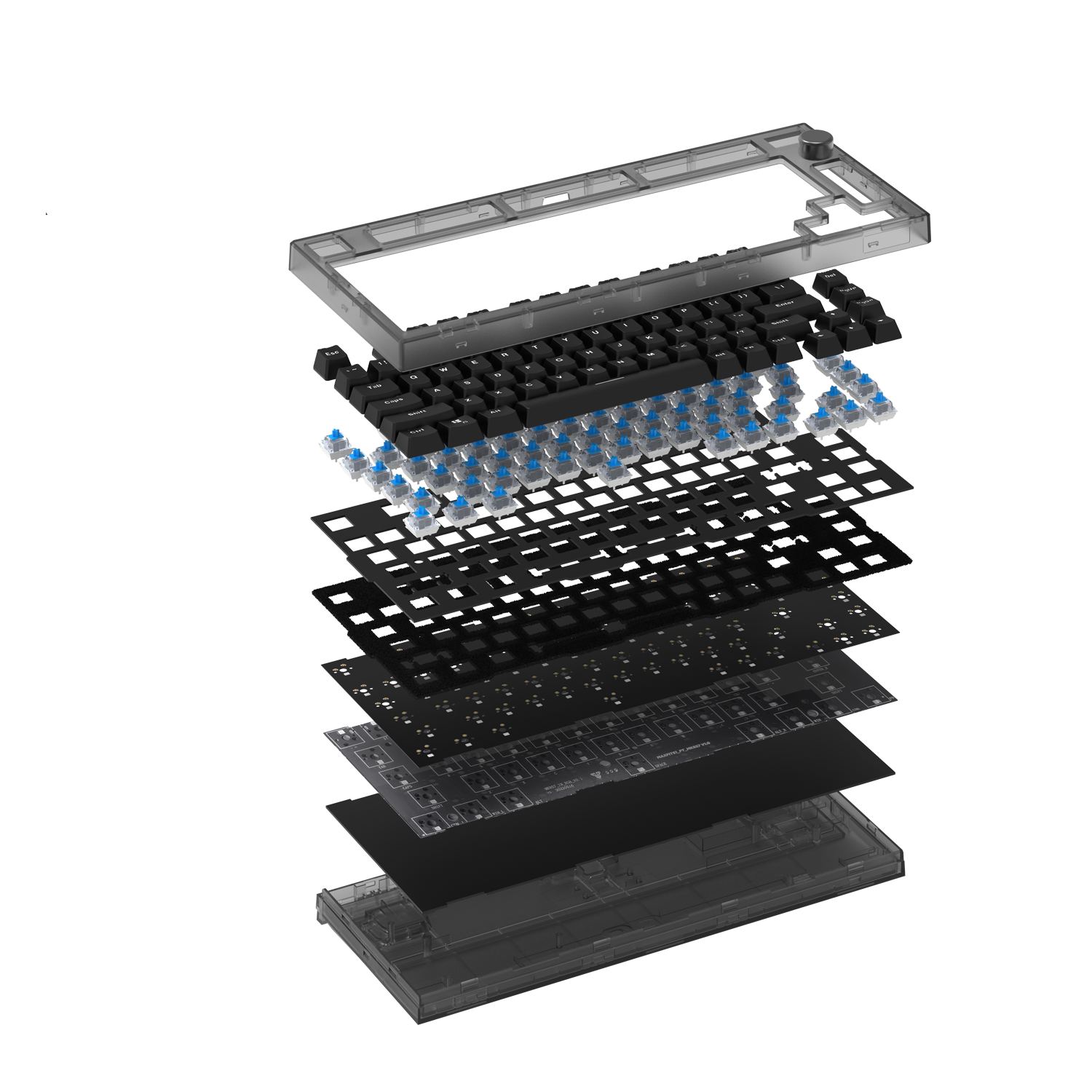 Fantech MAXFIT81 Wireless 75% Mechanical Keyboard Gaming ABS