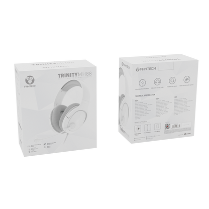 Fantech TRINITY MH88 Multiplatform Headset Gaming Mobile FREE SPLITTER - Fantech Indonesia