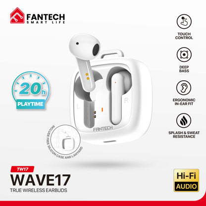 Fantech WAVE17 (TW17) True Wireless Earbuds.