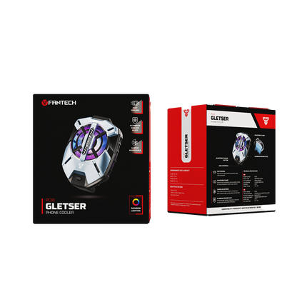Fantech Phone Fan Cooler HP Gaming Magnetic GLETSER MAX PC10 PCM10 for Smartphone Iphone Android Kipas pendingin - Fantech Indonesia