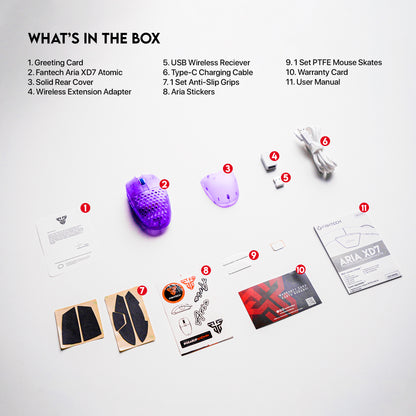 ARIA XD7 ATOMIC Mouse untuk Valorant