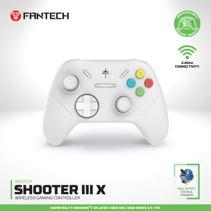Fantech Shooter III X WGP13X Wireless Gamepad Hall Effect PC Xbox PS3