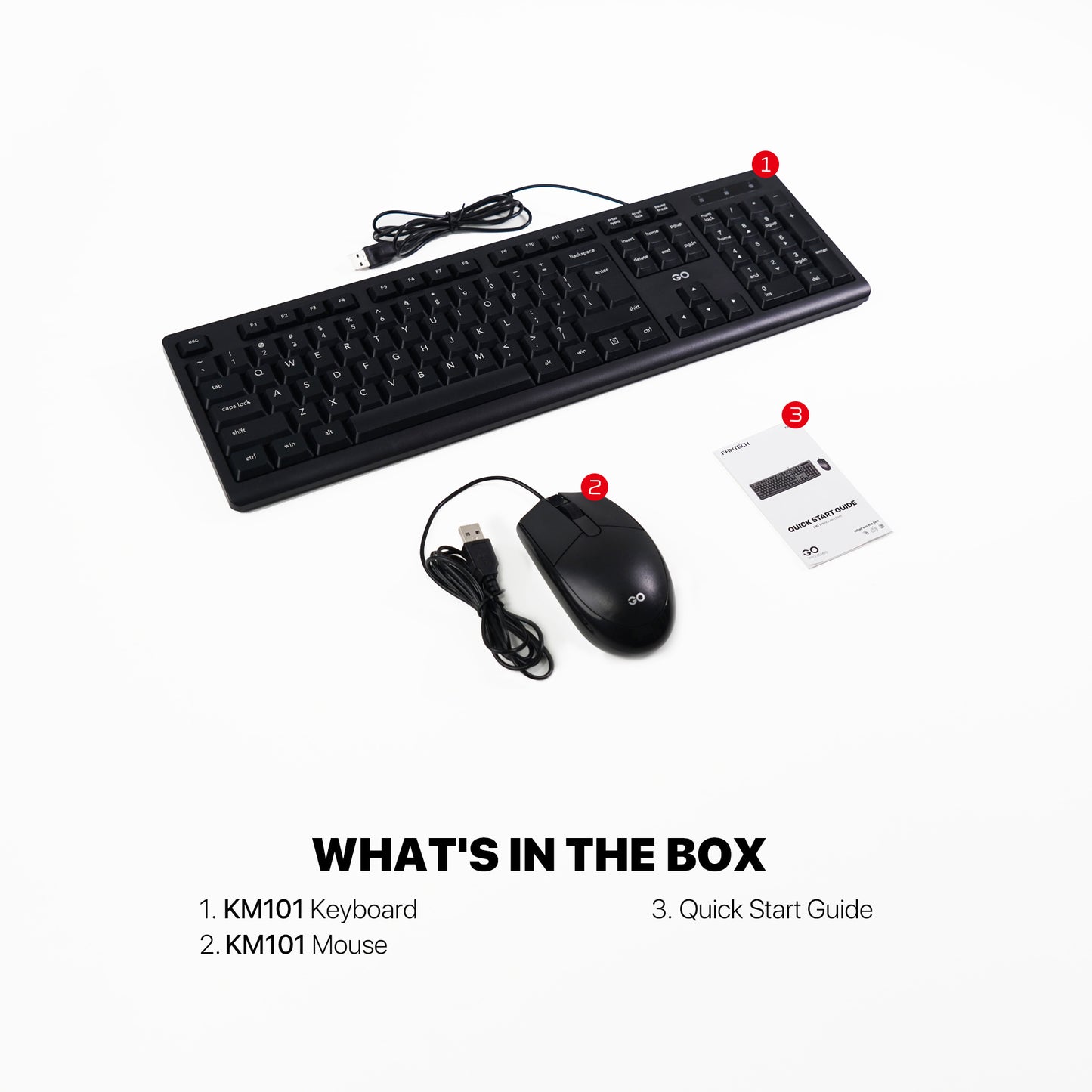 FANTECH GO KM101 OFFICE COMBO