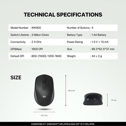 FANTECH GO WK900 OFFICE COMBO