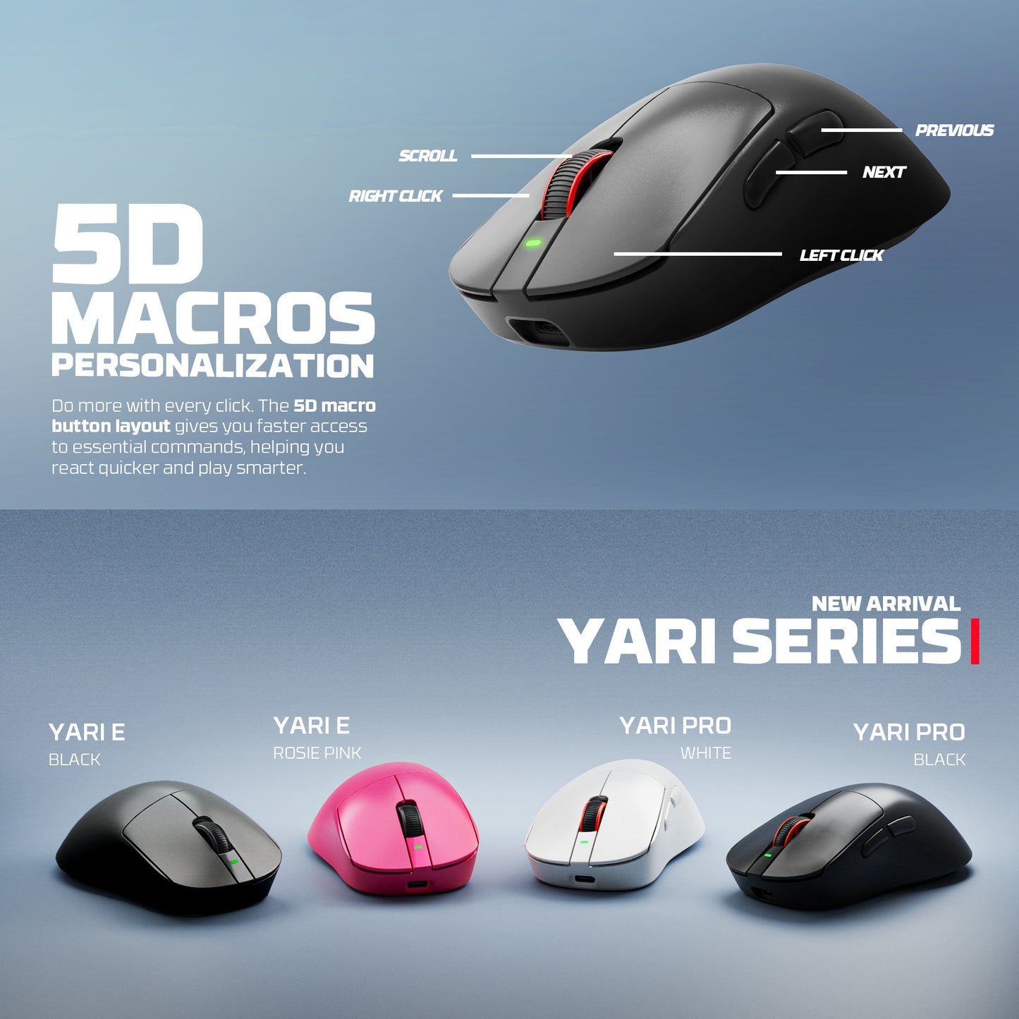 Fantech YARI PRO WG14P Mouse Gaming Fantech
