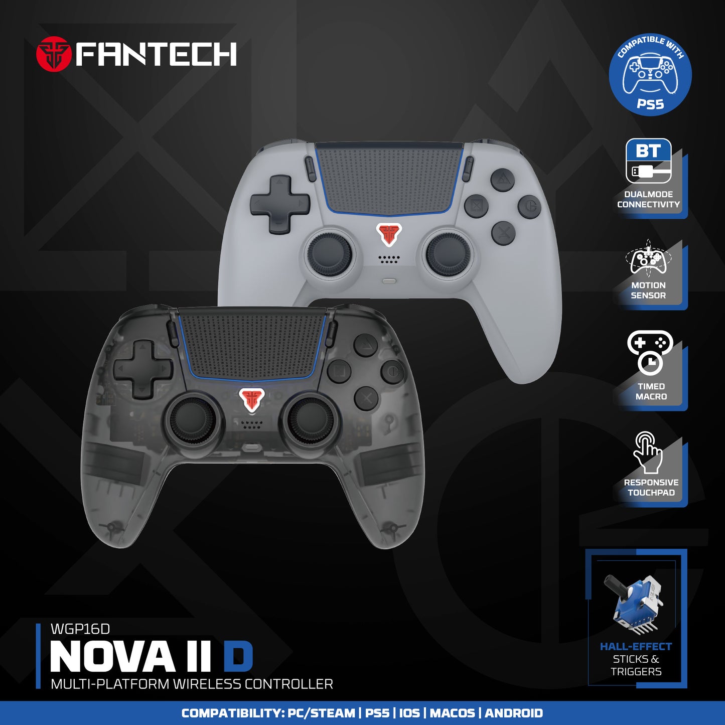FANTECH NOVA II D WGP16D GAMEPAD
