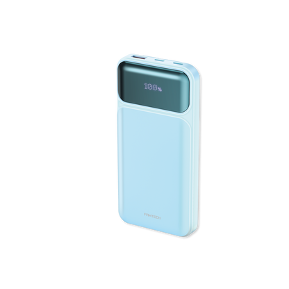 Fantech Powerbank Pesawat 22.5W 10000 mAh Fast Charging Mini LCD with Kabel Data Type C USB Lightning - PowerPack T2 - Fantech Indonesia