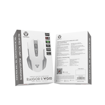 Fantech RAIGOR II WG10 Mouse Wireless Gaming - Fantech Indonesia