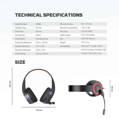 FANTECH TONE II HQ56 GAMING HEADSET