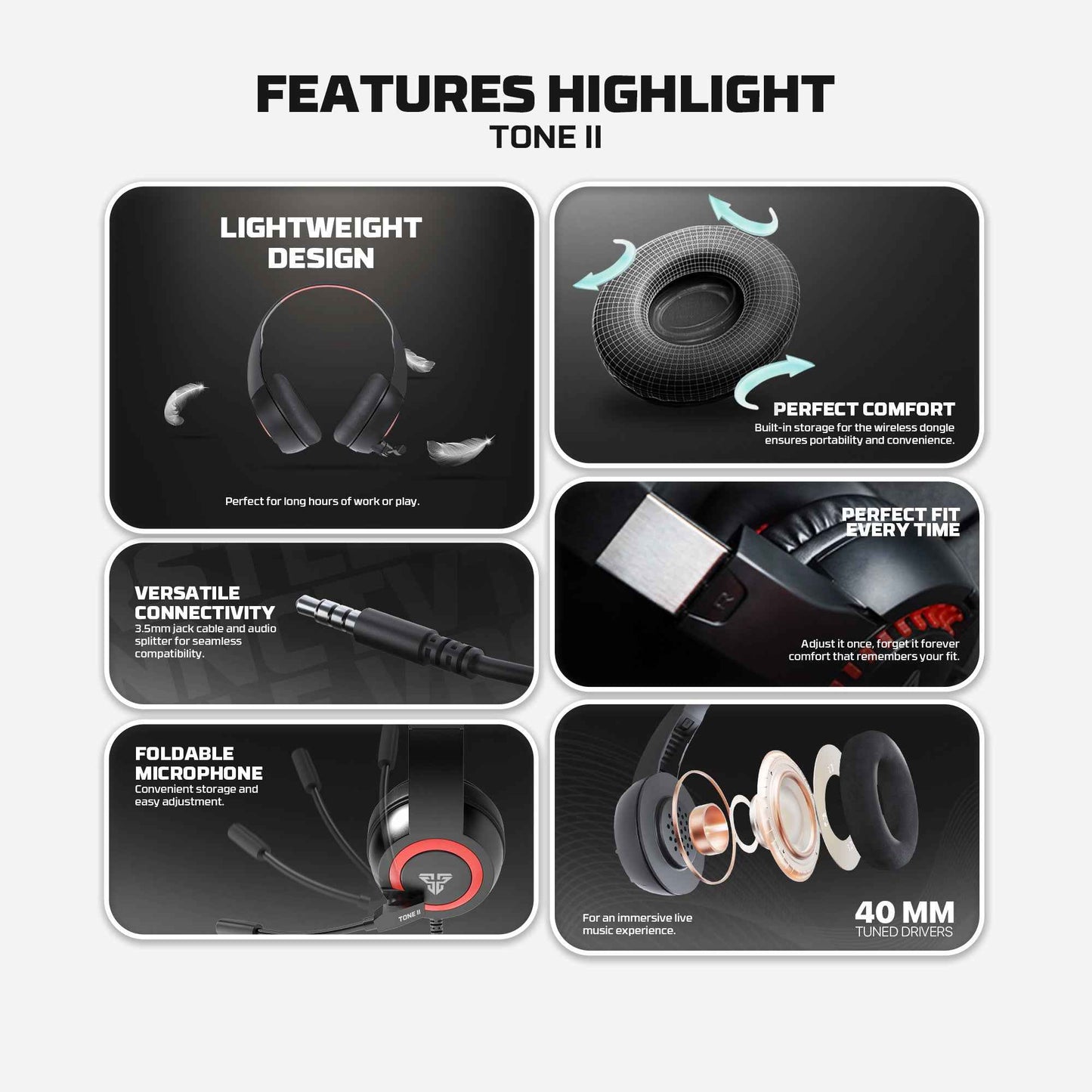 FANTECH TONE II HQ56 GAMING HEADSET